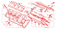 CUBIERTA CULATA CILINDRO para Honda NSX NSX-T 2 Puertas 5 velocidades manual 1995