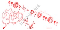 EJE ENGRANAJE RETROCESO(3.0L) para Honda NSX NSX-T 2 Puertas 5 velocidades manual 1995