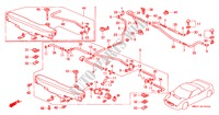 LAVAPARABRISAS(LH) para Honda NSX NSX-T 2 Puertas 4 velocidades automática 2000