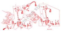 VALVULA DE CARRETE/ SENSOR PRESION ACEITE para Honda NSX NSX-T 2 Puertas 5 velocidades manual 1995