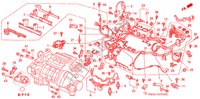 CONJ. DE CABLES DE MOTOR/ABRAZADERA para Honda NSX NSX 2 Puertas 6 velocidades manual 2004
