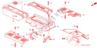 CUBIERTA DE MULTIPLE para Honda NSX NSX 2 Puertas 6 velocidades manual 2004