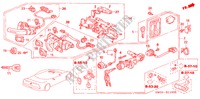 INTERRUPTOR COMBINACION(LH) para Honda NSX NSX 2 Puertas 6 velocidades manual 2004