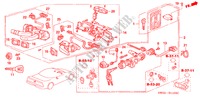 INTERRUPTOR COMBINACION(RH) (2) para Honda NSX NSX-T 2 Puertas 6 velocidades manual 2004