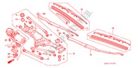 LIMPIAPARABRISAS (RH) para Honda NSX NSX 2 Puertas 6 velocidades manual 2004