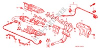 MULTIPLE DE ESCAPE(3.2L) para Honda NSX NSX 2 Puertas 6 velocidades manual 2004