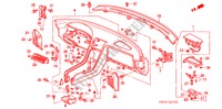 PANEL DE INSTRUMENTO(LH) para Honda NSX NSX 2 Puertas 6 velocidades manual 2004