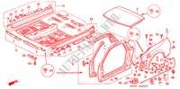 PANELES EXTERIORES(NSX) para Honda NSX NSX 2 Puertas 6 velocidades manual 2004