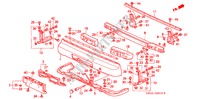 PARAGOLPES TRASERO para Honda NSX NSX 2 Puertas 6 velocidades manual 2004