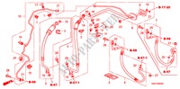 ACONDICIONADOR DE AIRE(MANGUERAS/TUBERIAS) (LH) (2.0L) (2.4L) para Honda CR-V RVSI 5 Puertas 6 velocidades manual 2008