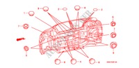 ANILLO(INFERIOR) para Honda CR-V RVSI 5 Puertas 6 velocidades manual 2008
