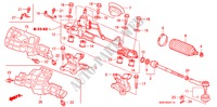 CAJA DE ENGRANAJE DE P.S.(HPS) (RH) para Honda CR-V RVI 5 Puertas 6 velocidades manual 2008