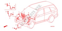 CONJUNTO DE ALAMBRES(RH)(1) para Honda CR-V EX 5 Puertas 6 velocidades manual 2007