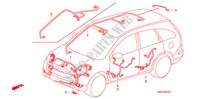 CONJUNTO DE ALAMBRES(RH)(2) para Honda CR-V EX 5 Puertas 6 velocidades manual 2008