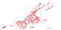 CUERPO MARIPOSA GASES(2.0L) para Honda CR-V RVSI 5 Puertas 6 velocidades manual 2008