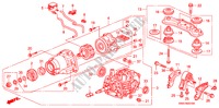 DIFERENCIAL TRASERO/MONTANTE para Honda CR-V RVSI 5 Puertas 6 velocidades manual 2008