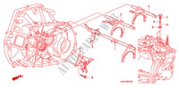 HORQUILLA DE CAMBIO/RETEN DE CAMBIO (2.0L) (2.4L) para Honda CR-V RVSI 5 Puertas 6 velocidades manual 2008