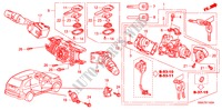 INTERRUPTOR COMBINACION(LH) para Honda CR-V RVSI 5 Puertas 6 velocidades manual 2008