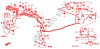 LINEAS DE FRENO(VSA) (2.0L) (2.4L) (LH) (1) para Honda CR-V ELEGANCE 5 Puertas 6 velocidades manual 2008