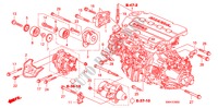 MENSULA DE MOTOR (DIESEL) para Honda CR-V DIESEL 2.2 COMFORT 5 Puertas 6 velocidades manual 2007