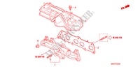 MULTIPLE DE ESCAPE(DIESEL) para Honda CR-V DIESEL 2.2 EXECUTIVE 5 Puertas 6 velocidades manual 2007