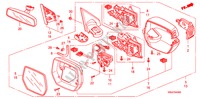 RETROVISOR para Honda CR-V RVSI 5 Puertas 6 velocidades manual 2008
