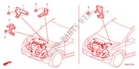 APOYO DE GRUPO DE CABLE DE MOTOR(DIESEL) para Honda CR-V DIESEL 2.2 S&L PACK 5 Puertas 6 velocidades manual 2009