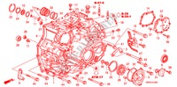 CAJA DE TRANSMISION(DIESEL) para Honda CR-V DIESEL 2.2 SE 5 Puertas 5 velocidades automática 2010
