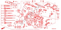 CONJ. DE CABLES DE MOTOR(2.0L) para Honda CR-V ELEGANCE 5 Puertas 5 velocidades automática 2010
