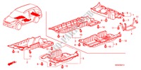 CUBIERTA INFERIOR para Honda CR-V DIESEL 2.2 COMFORT 5 Puertas 6 velocidades manual 2010