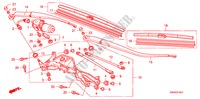 LIMPIAPARABRISAS(RH) para Honda CR-V EXECUTIVE 5 Puertas 5 velocidades automática 2010
