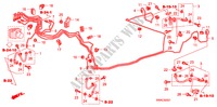 LINEAS DE FRENO(VSA)(2.0L)(2.4L)(RH)(1) para Honda CR-V EXECUTIVE 5 Puertas 5 velocidades automática 2010