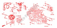 MENSULA DE ALTERNADOR(2.0L) para Honda CR-V ES 5 Puertas 6 velocidades manual 2010