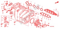 MULTIPLE DE ADMISION(2.0L) para Honda CR-V ELEGANCE/LIFESTYLE 5 Puertas 5 velocidades automática 2010