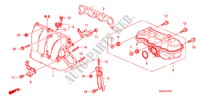MULTIPLE DE ADMISION(2.4L) para Honda CR-V RV-SI 5 Puertas 6 velocidades manual 2009