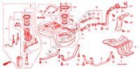 TANQUE DE COMBUSTIBLE(2.0L)(2.4L) para Honda CR-V ES 5 Puertas 6 velocidades manual 2010