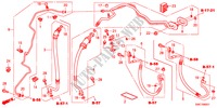 ACONDICIONADOR DE AIRE(MANGUERAS/TUBERIAS)(RH)(2.0L)(2.4L) para Honda CR-V SE RUNOUT 5 Puertas 6 velocidades manual 2011