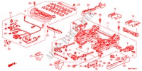 ASIENTO DEL.(IZQ.)(ASIENTO DE POTENCIA) para Honda CR-V DIESEL 2.2 EXECUTIVE 5 Puertas 6 velocidades manual 2011