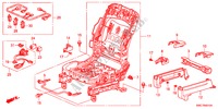 ASIENTO DEL.(IZQ.) para Honda CR-V COMFORT RUNOUT 5 Puertas 6 velocidades manual 2011