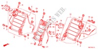 ASIENTO TRASERO(1) para Honda CR-V ELEGANCE 5 Puertas 5 velocidades automática 2011