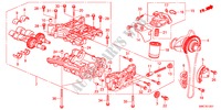 BOMBA DE ACEITE(2.4L) para Honda CR-V 2.4 EXECUTIVE 5 Puertas 6 velocidades manual 2011