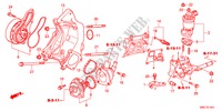 BOMBA DE AGUA(2.4L) para Honda CR-V 2.4 ELEGANCE 5 Puertas 5 velocidades automática 2011
