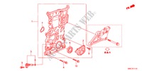 CAJA DE CADENA(2.4L) para Honda CR-V RV-SI 5 Puertas 6 velocidades manual 2011