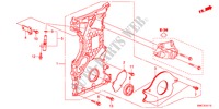 CAJA DE CADENA(DIESEL) para Honda CR-V DIESEL 2.2 SE RUNOUT 5 Puertas 6 velocidades manual 2011