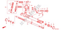 CAJA DE ENGRANAJE DE P.S.(HPS)(RH) para Honda CR-V DIESEL 2.2 SE 5 Puertas 6 velocidades manual 2011