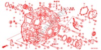CAJA DE TRANSMISION(DIESEL) para Honda CR-V DIESEL 2.2 EXECUTIVE 5 Puertas 5 velocidades automática 2011