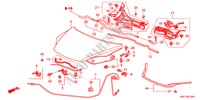 CAPO DE MOTOR(LH) para Honda CR-V ELEGANCE 5 Puertas 6 velocidades manual 2011