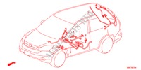CONJUNTO DE ALAMBRES(LH)(3) para Honda CR-V DIESEL 2.2 EXECUTIVE 5 Puertas 6 velocidades manual 2011