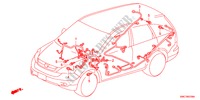 CONJUNTO DE ALAMBRES(LH)(4) para Honda CR-V DIESEL 2.2 ELEGANCE 5 Puertas 6 velocidades manual 2011