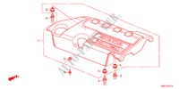 CUBIERTA DE MOTOR(DIESEL) para Honda CR-V DIESEL 2.2 EXECUTIVE 5 Puertas 6 velocidades manual 2011